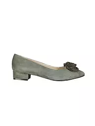 DIRNDL & BUA | Zapatos tradicionales - Bailarina | Verde