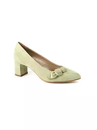 DIRNDL & BUA | Zapatos tradicionales - Zapatos de salón | Verde