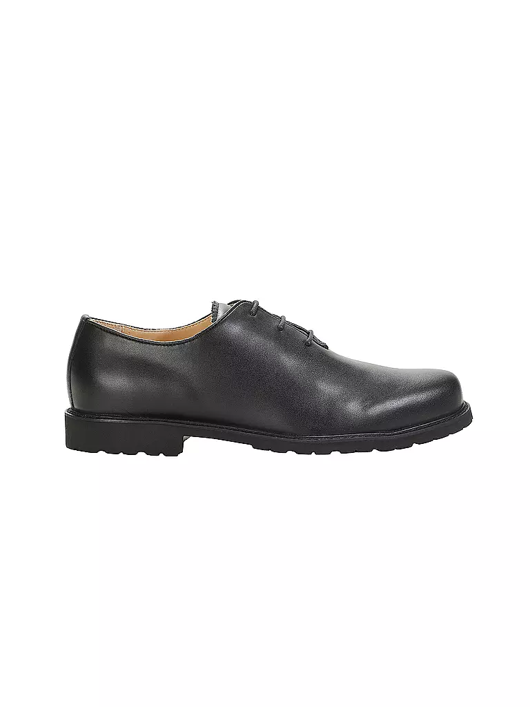 DIRNDL & BUA | Zapatos tradicionales - Zapatos Haferl PALMER | Negro