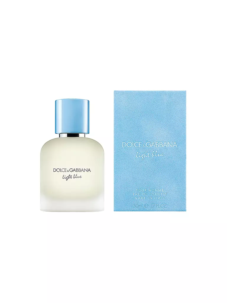 DOLCE&GABBANA | Light Blue Pour Homme Eau de Toilette 50ml | Sin color