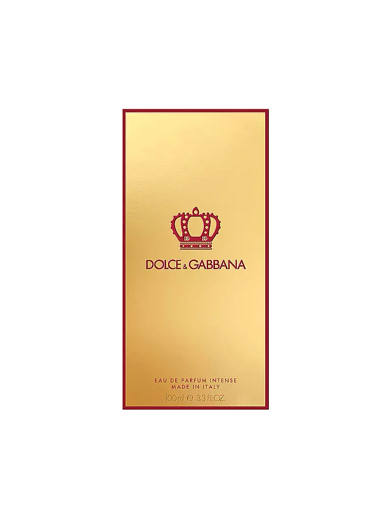 DOLCE&GABBANA | Q by Dolce&Gabbana Eau de Parfum Intense 100ml | Sin color