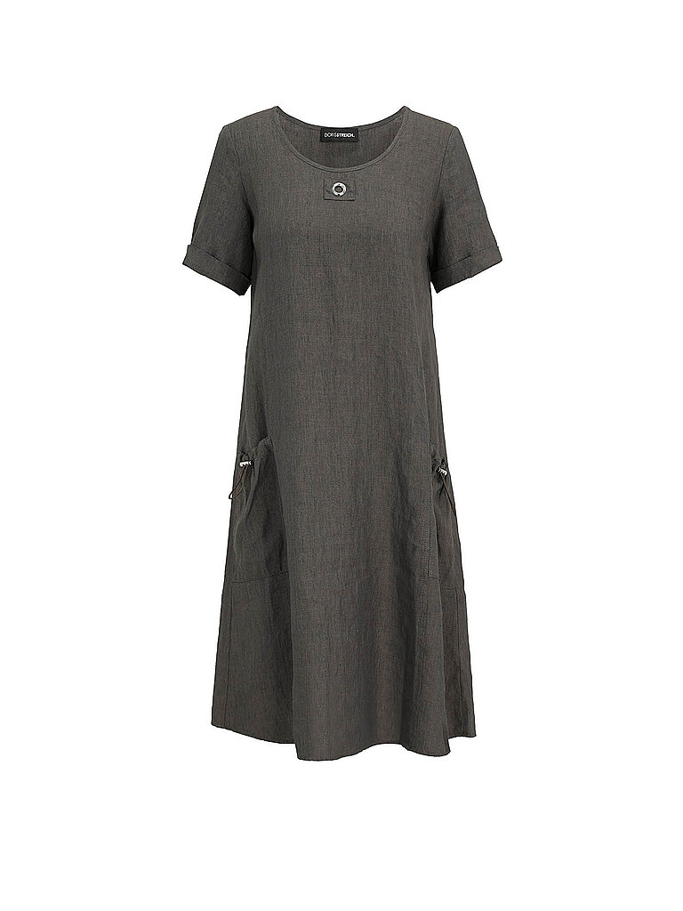 Doris Streich Midikleid gris 40