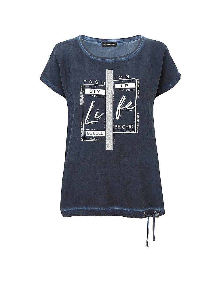 Camiseta azul oscuro 46