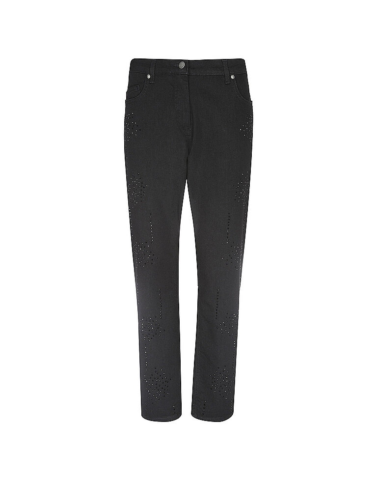 Doris Streich Jeans Straight Fit negro