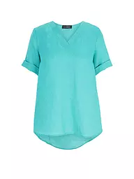 DORIS STREICH | Blusa de lino | Turquesa