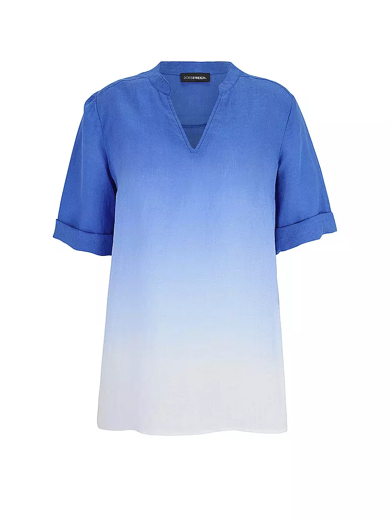 DORIS STREICH | Blusa de lino | Azul