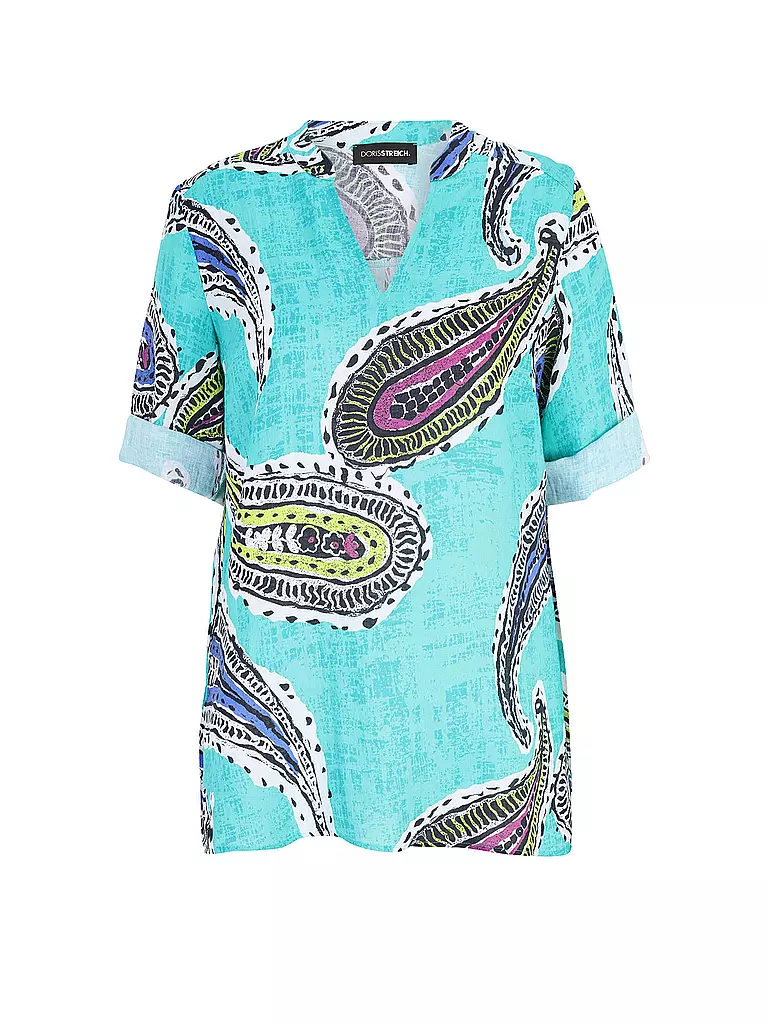 DORIS STREICH | Blusa de lino | Azul claro
