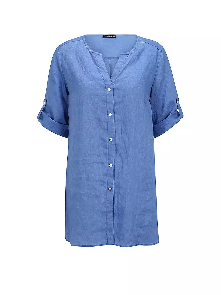 DORIS STREICH | Blusa de lino | Azul