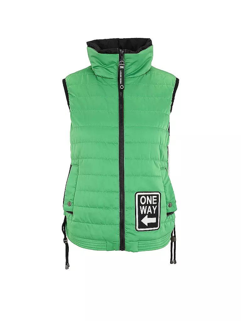 DORIS STREICH | Chaleco acolchado | Verde
