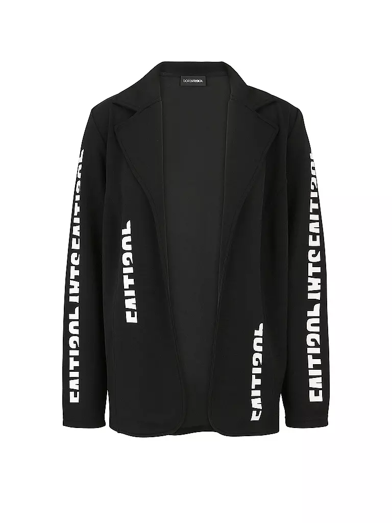 DORIS STREICH | Jerseyblazer | Negro