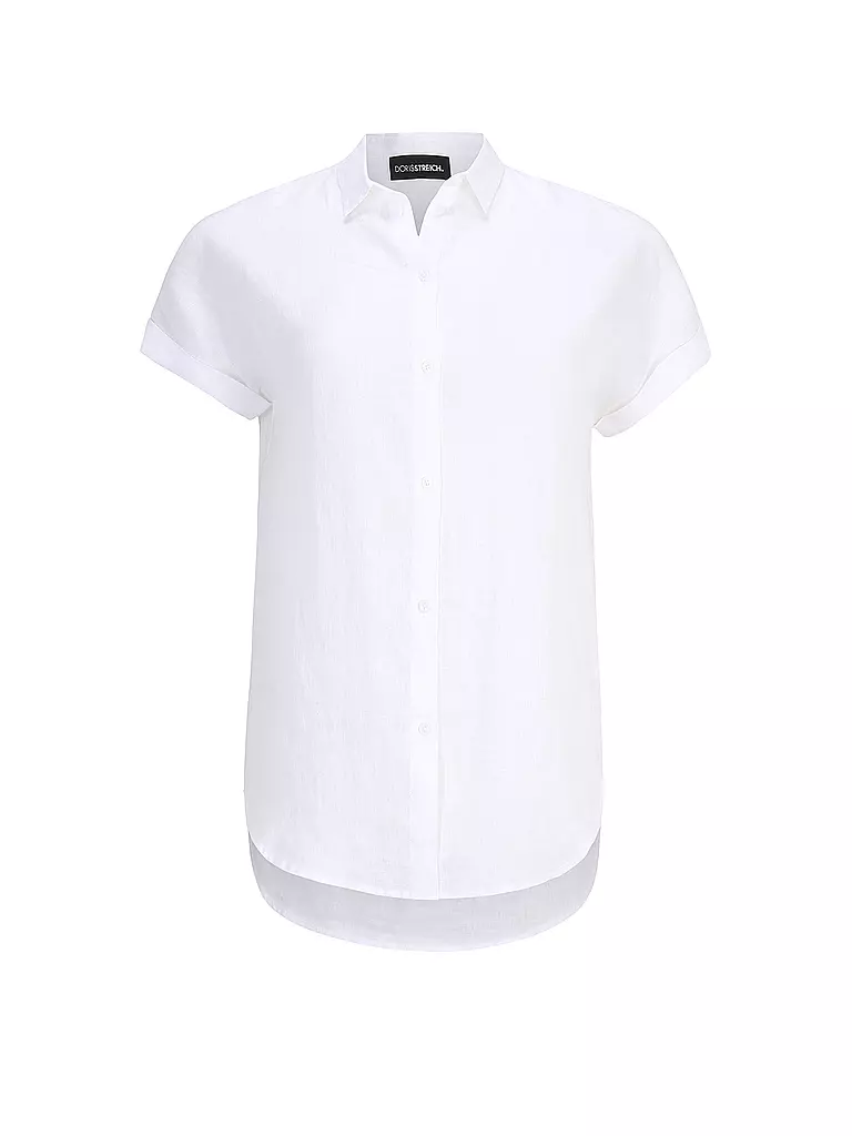 DORIS STREICH | Leinenbluse | Blanco