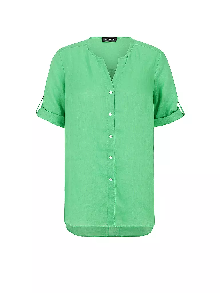DORIS STREICH | Leinenbluse | Verde