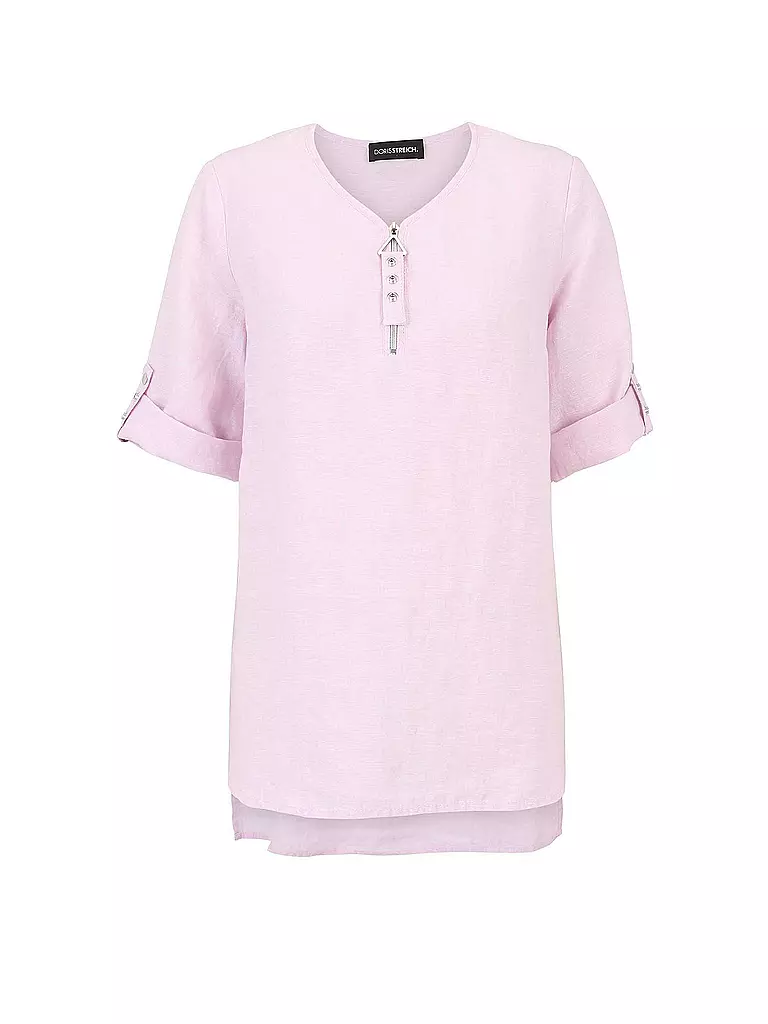 DORIS STREICH | Leinenbluse | Rosa