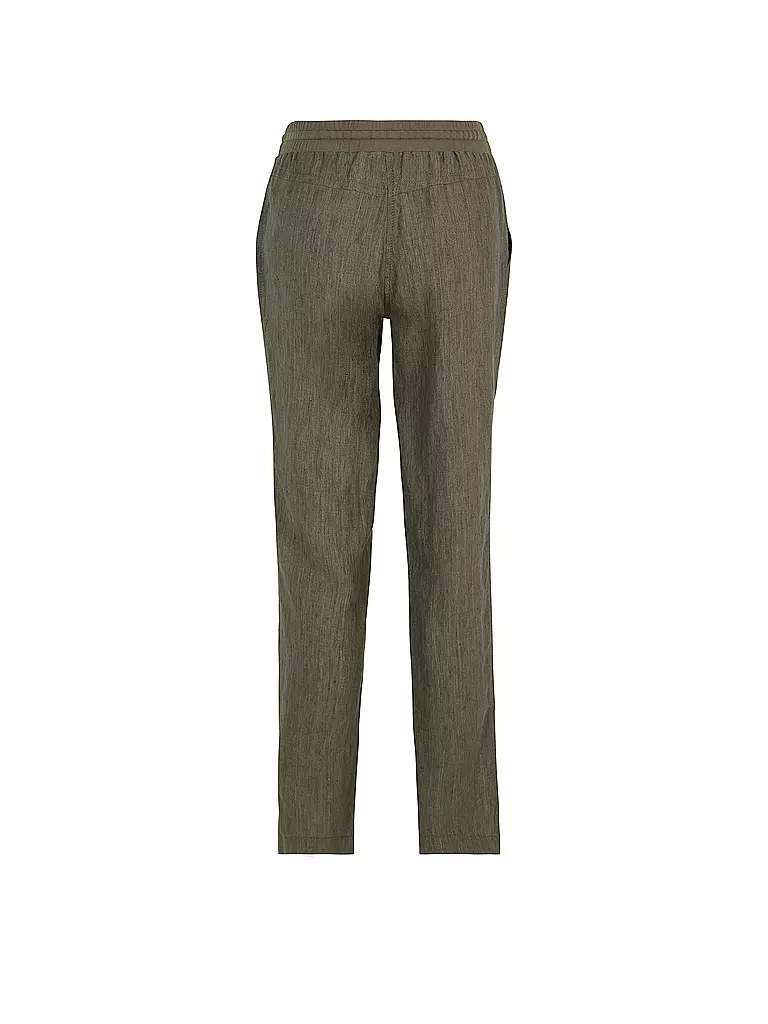 DORIS STREICH | Leinenhose | Oliva