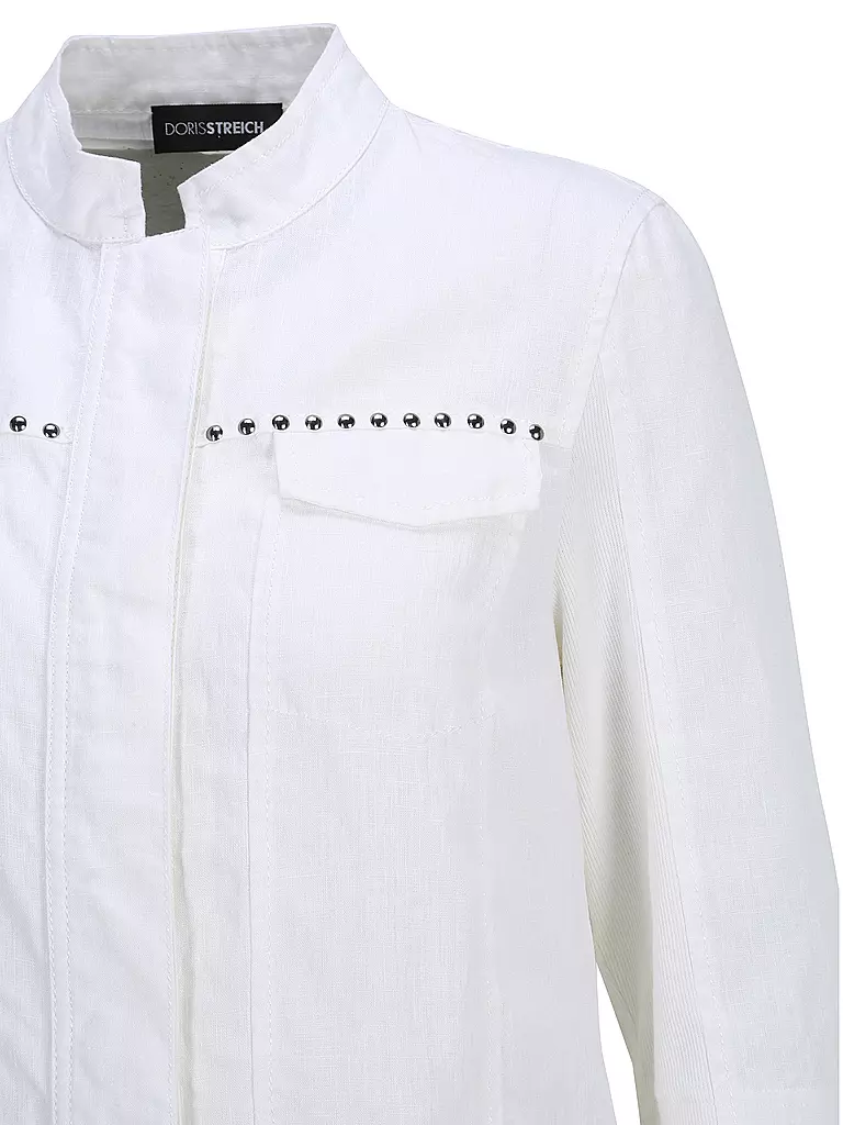 DORIS STREICH | Leinenjäckchen | Blanco