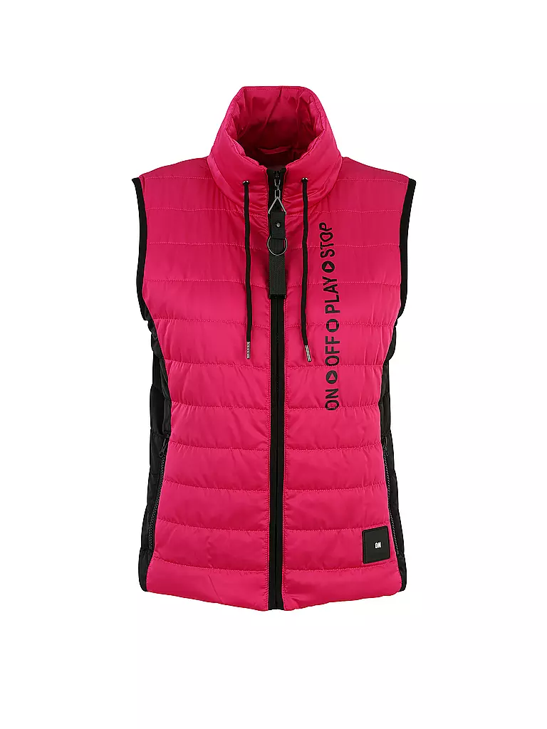 DORIS STREICH | Steppgilet | Fucsia