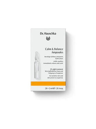 DR. HAUSCHKA | Ampollas Calm & Balance 28/2ml