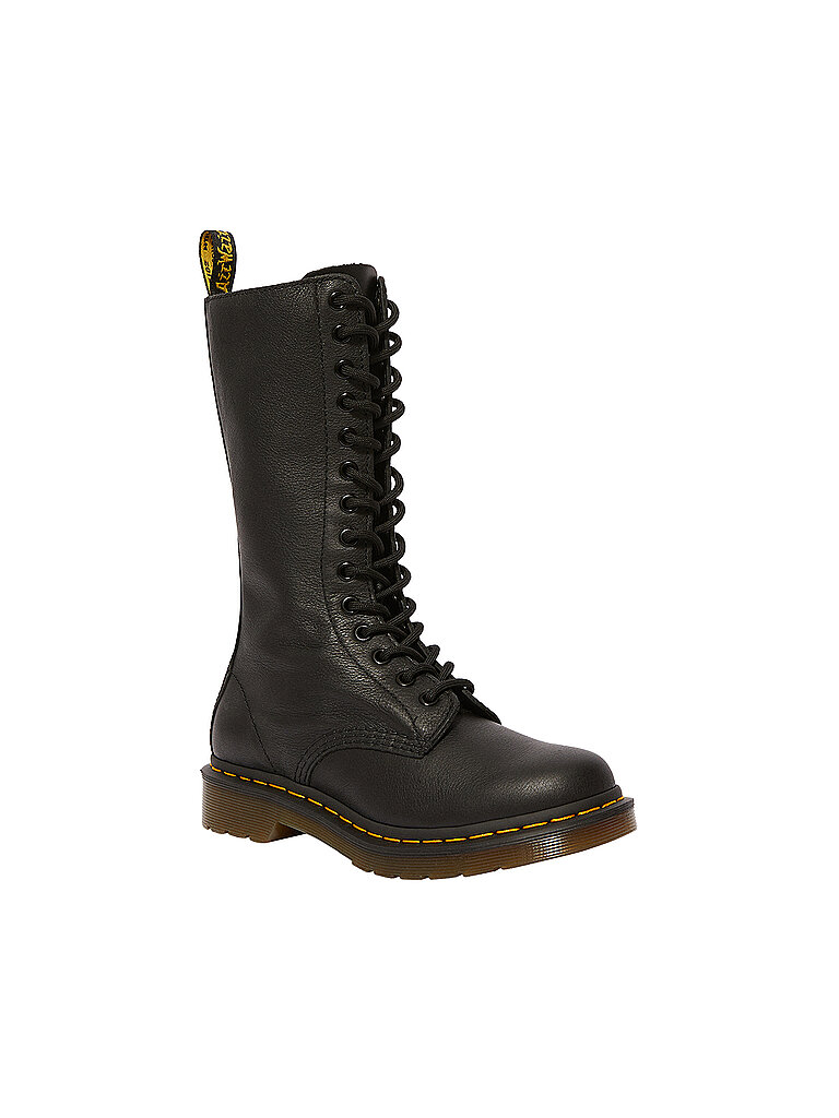 Botas con cordones 14 EYE ZIP BOOT negro 36