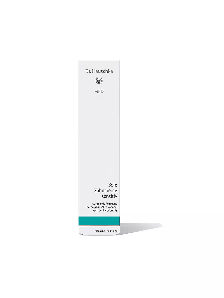 DR. HAUSCHKA | Cuidado bucal - MED Sensitiv Pasta de dientes con sal marina 75ml | Sin color