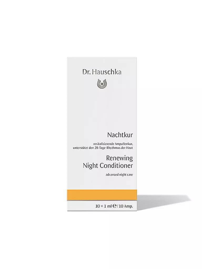 DR. HAUSCHKA | Cura de noche 10x1ml/Pkg. | Sin color