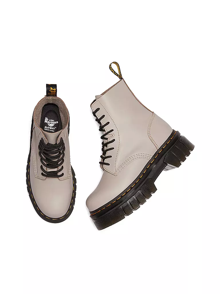 DR. MARTENS | Botas con cordones QUAD NEOTERIC 8 EYE | Beige