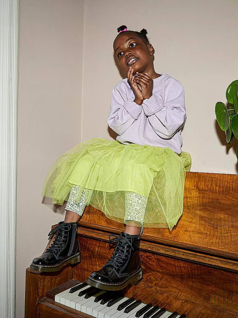 DR. MARTENS | Botas de charol 1460 JUNIOR para niños | 