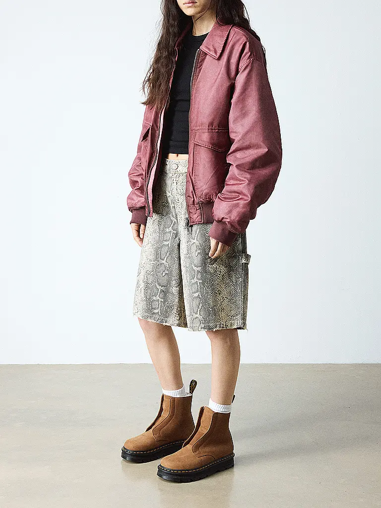 DR. MARTENS | Botas de nieve ZEBZAG LACELESS | Camel