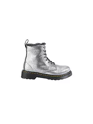 DR. MARTENS | Kinder Stiefel 1460 J SERENA FOIL | Plata
