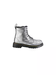 DR. MARTENS | Kinder Stiefel 1460 J SERENA FOIL | Plata
