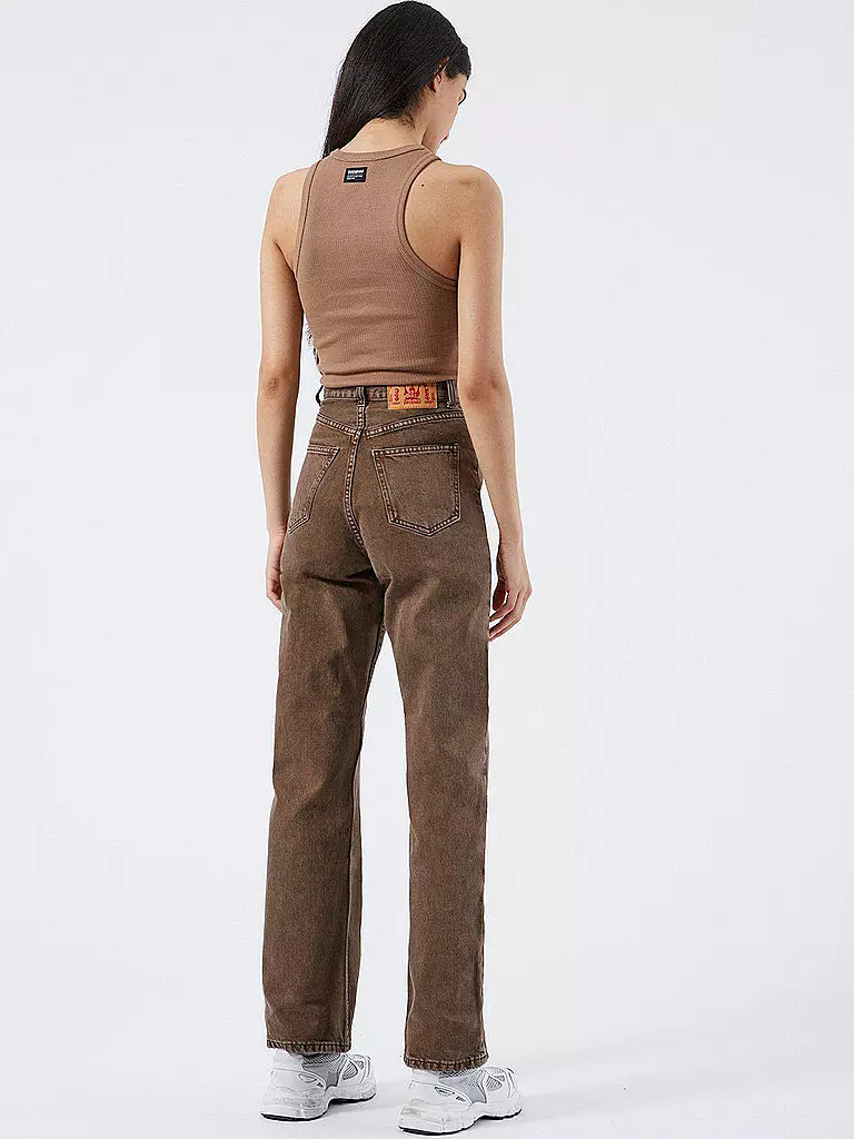 DR.DENIM | Jeans Wide Fit ECHO | Marrón