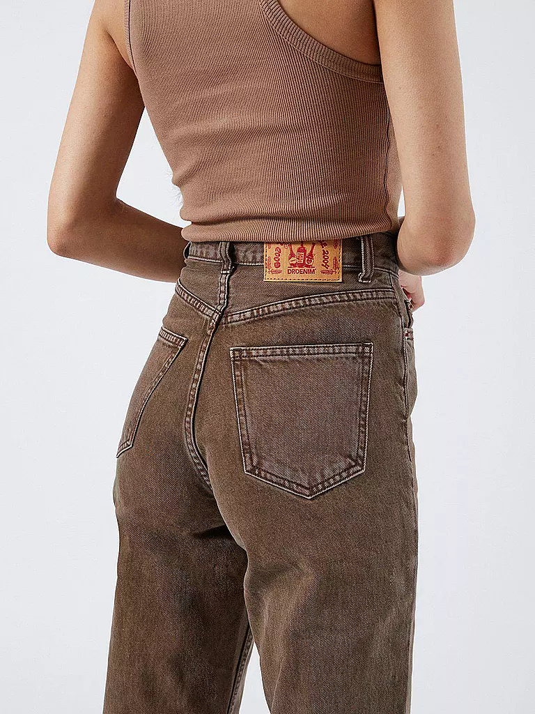 DR.DENIM | Jeans Wide Fit ECHO | Marrón