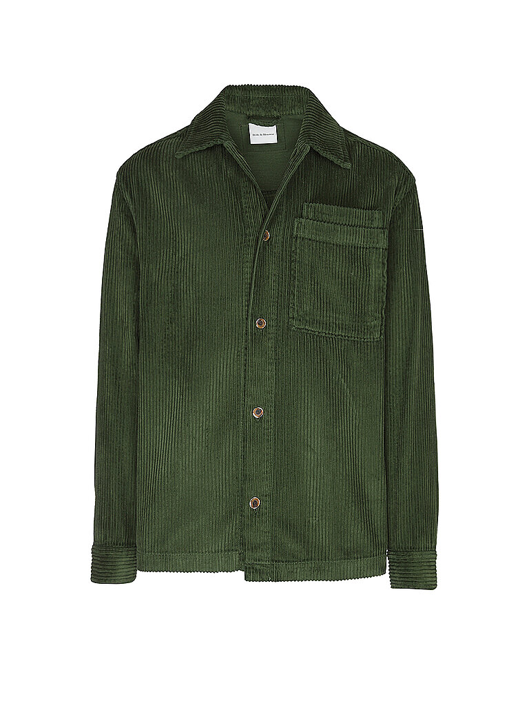 Drôle de Monsieur Overshirt verde