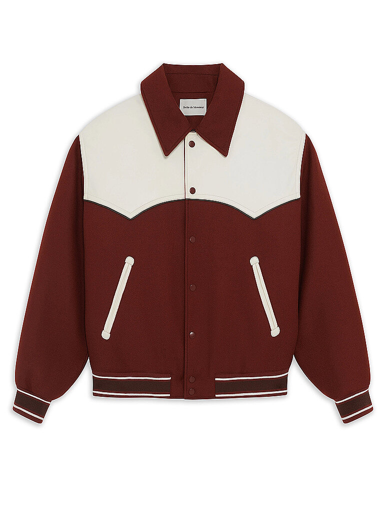 Drôle de Monsieur Jacke rojo oscuro