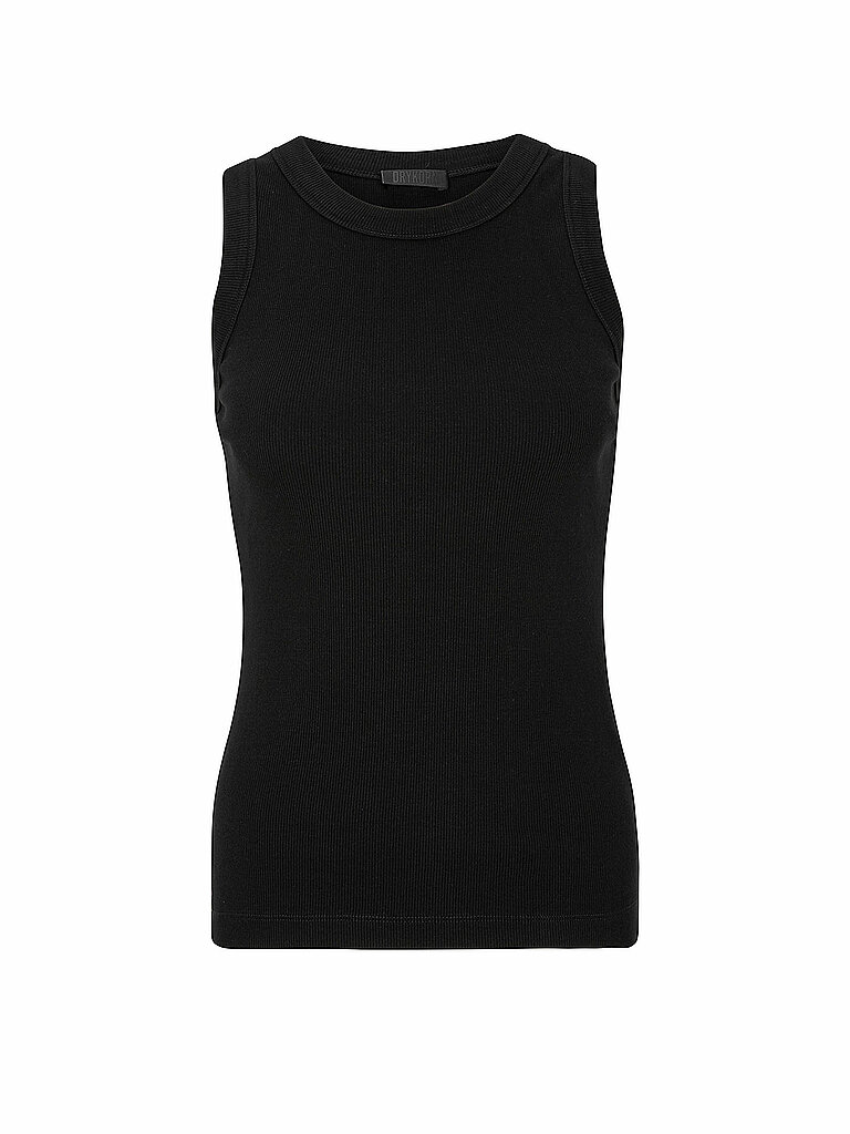 Tanktop ajustado Olina negro M