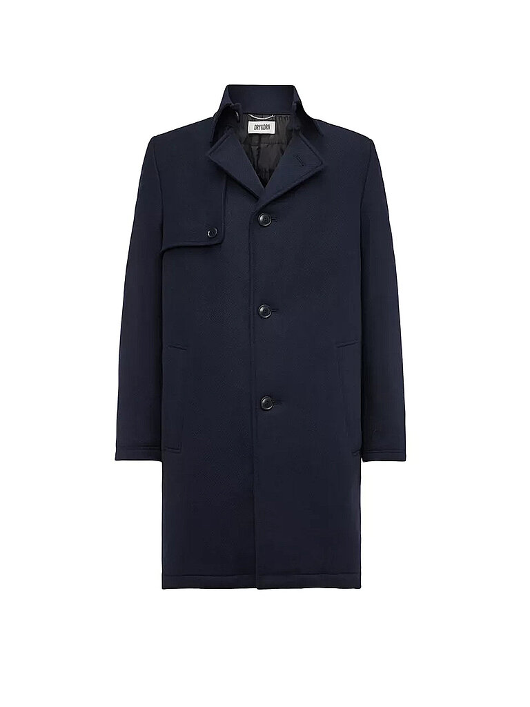 Abrigo de lana SKOPJE_C azul oscuro 48