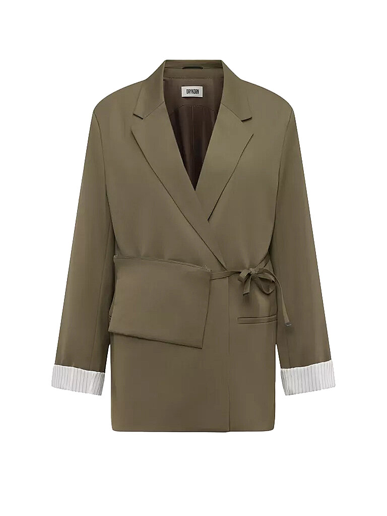 Drykorn Blazer WINCHAM_1 oliva 40