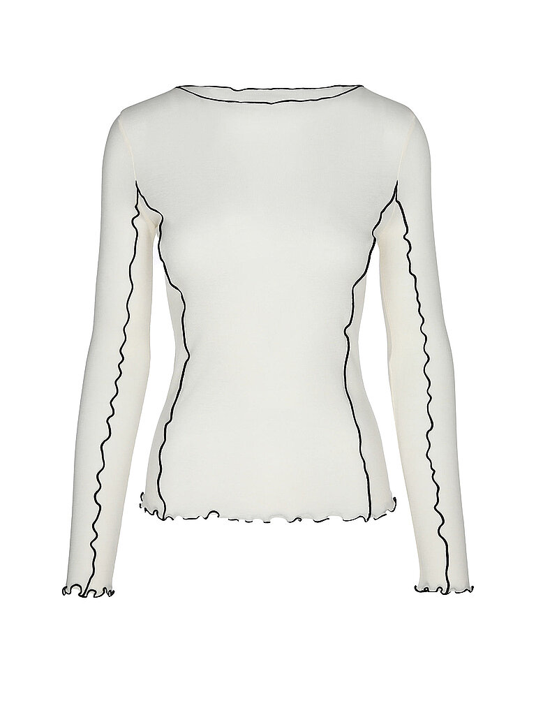 Nombre del producto: Camiseta de manga larga YASARA_2 crema XL