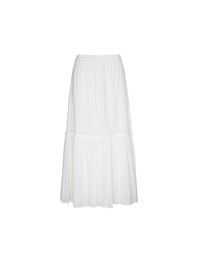 Midi falda ISALYN 1 blanco S
