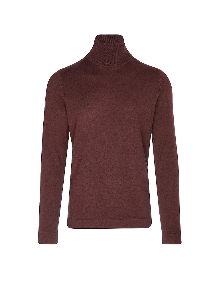 drykorn Rollkragenpullover JOEY rojo oscuro