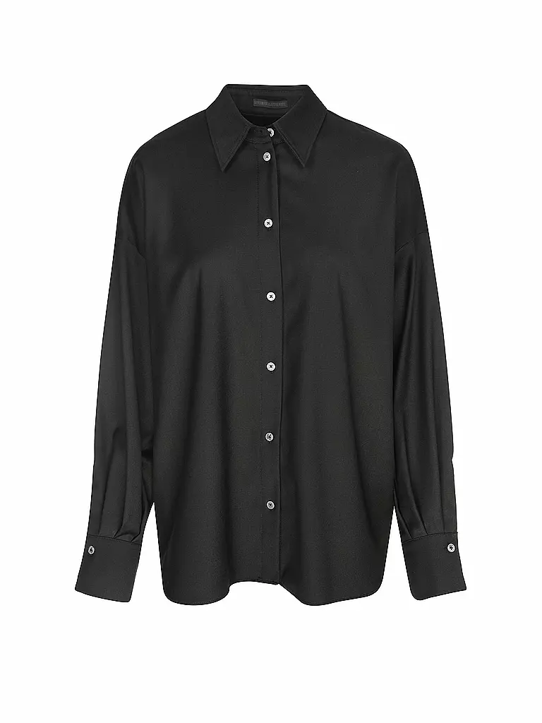 DRYKORN | Bluse Oversized Fit LYSILA  | Negro