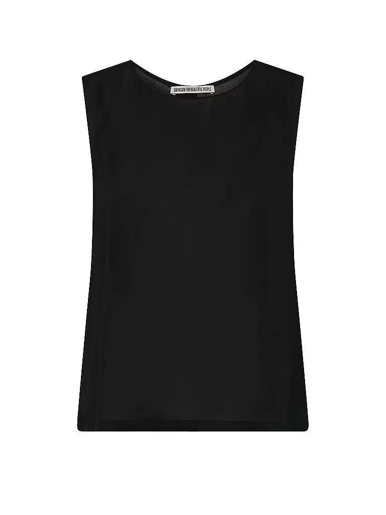 DRYKORN | Blusentop ALINUA | Negro
