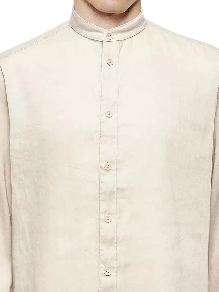 DRYKORN | Camisa de lino TALOC | Beige