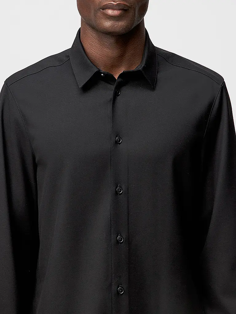 DRYKORN | Camisa Regular Fit RAMIS 10 | Negro