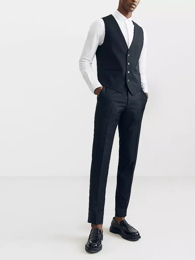 DRYKORN | Chaleco de traje MALMO | Negro