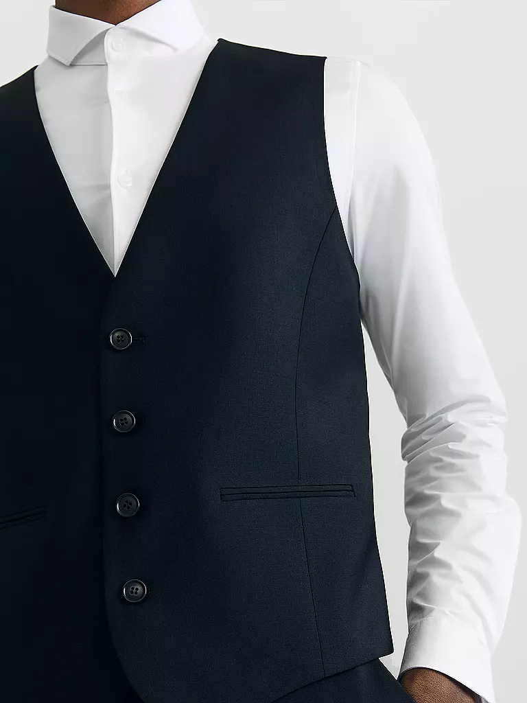 DRYKORN | Chaleco de traje MALMO | Negro