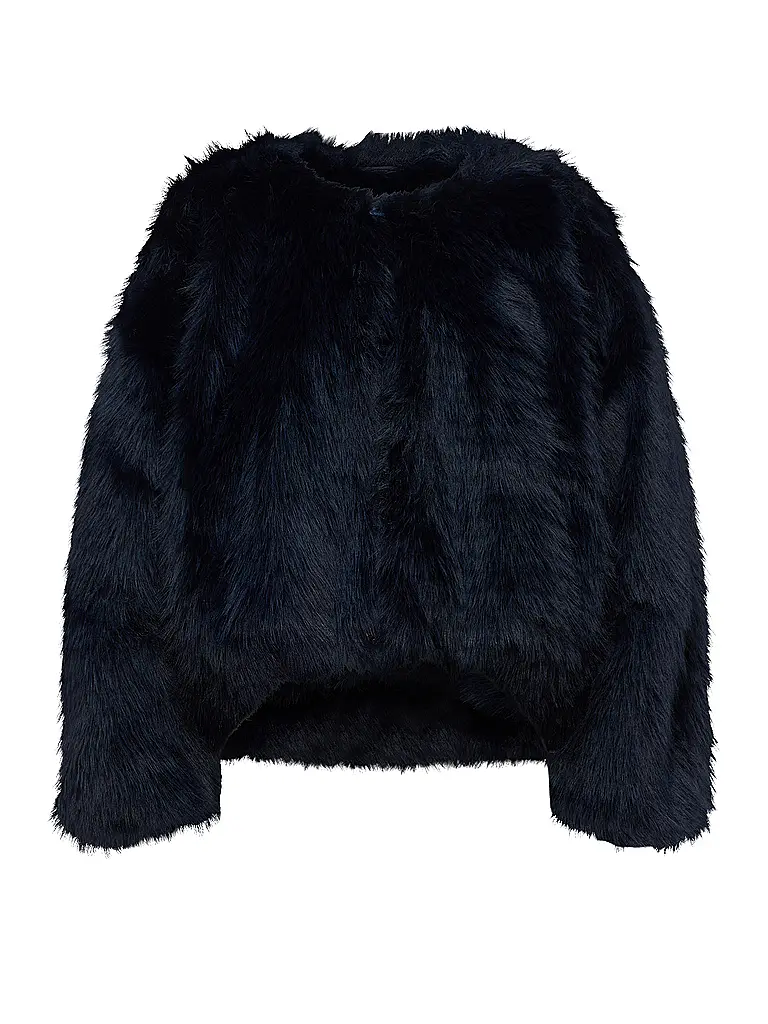 DRYKORN | Chaqueta de aspecto de piel KILCHURN | Azul oscuro