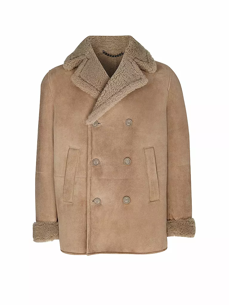 DRYKORN | Chaqueta de borreguito KONNO 10 | Marrón