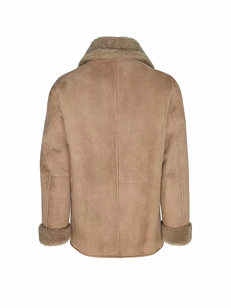 DRYKORN | Chaqueta de borreguito KONNO 10 | Marrón