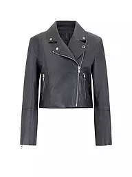 DRYKORN | Chaqueta de cuero BARWALL | Negro