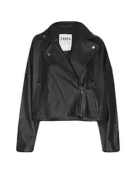 DRYKORN | Chaqueta de cuero CRAIG | Negro
